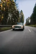 Gebraucht Mercedes SL280 170 PS (125 kW) 1969 Gold Cabrio