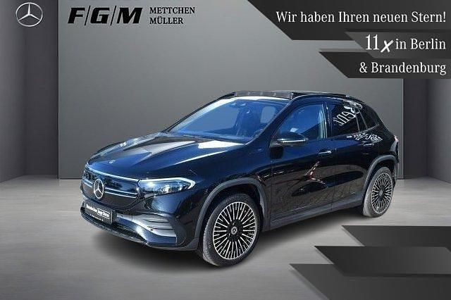 Kosmosschwarz Gebraucht 2022 Mercedes EQA350 AMG line SUV | 34.870 € (Fairer Preis) - Bild 1/4