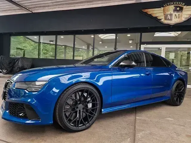 Occasion Audi RS7 Performance 605 ch (444 kW) 2016 Bleue Citadine