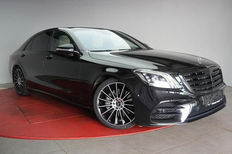 Schwarz Gebraucht 2019 Mercedes S350 AMG Limousine | 51.990 € (Superpreis) - Bild 1/4