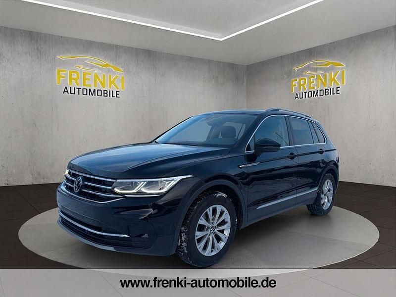 Schwarz Gebraucht 2022 VW Tiguan Elegance SUV | 23.999 € (Fairer Preis) - Bild 1/4