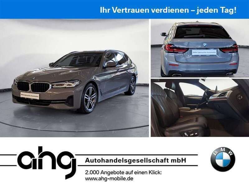 Grau Gebraucht 2022 BMW 530 Sport Line Kombi | 43.930 € (Teuer) - Bild 1/4