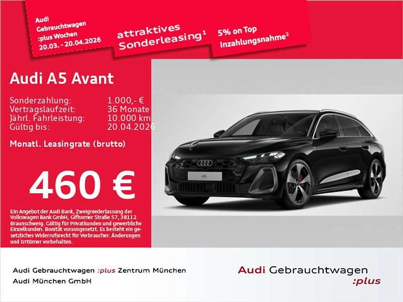 Gebraucht Audi A5 S-Line 204 PS (150 kW) 2025 Schwarz Kombi