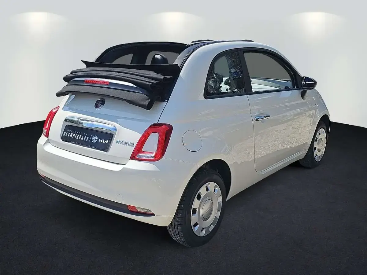 Gebraucht Fiat 500C 69 PS (50 kW) 2024 Weiß Cabrio