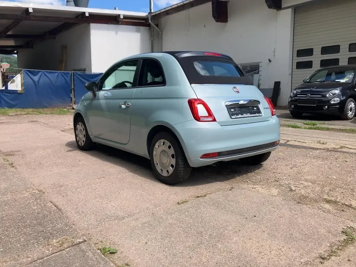 Gebraucht Fiat 500 Basis 69 PS (50 kW) 2023 Grün Cabrio