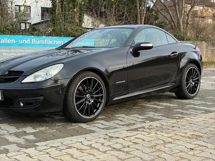 Schwarz Gebraucht 2007 Mercedes SLK200 Cabrio | 8.500 € (Guter Preis) - Bild 1/4