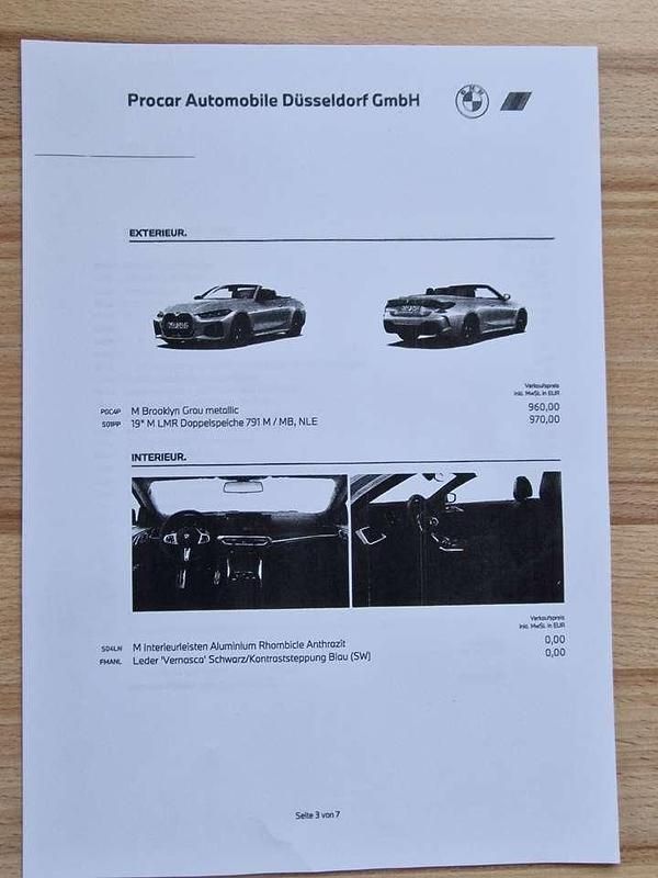 Gebraucht BMW 440 M Sport 374 PS (275 kW) 2024 Cabrio