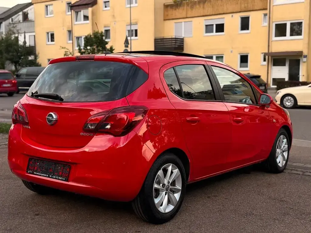 Gebraucht Opel Corsa 95 PS (69 kW) 2016 Rot Kleinwagen