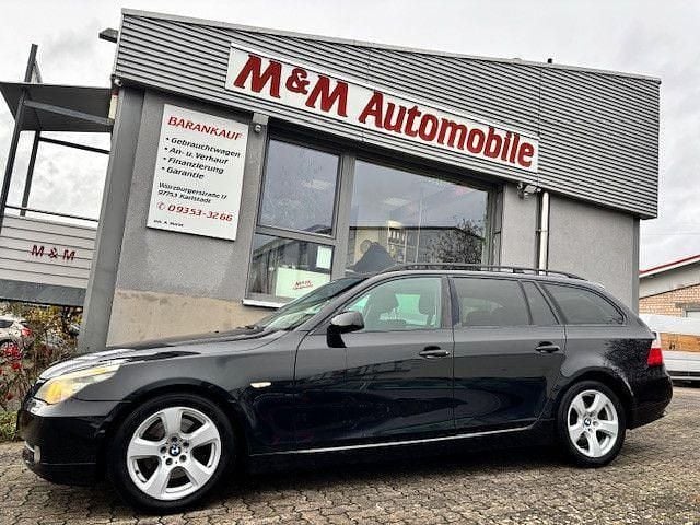 Schwarz Gebraucht 2008 BMW 523 Advantage Kombi | 3.950 € (Superpreis) - Bild 1/4