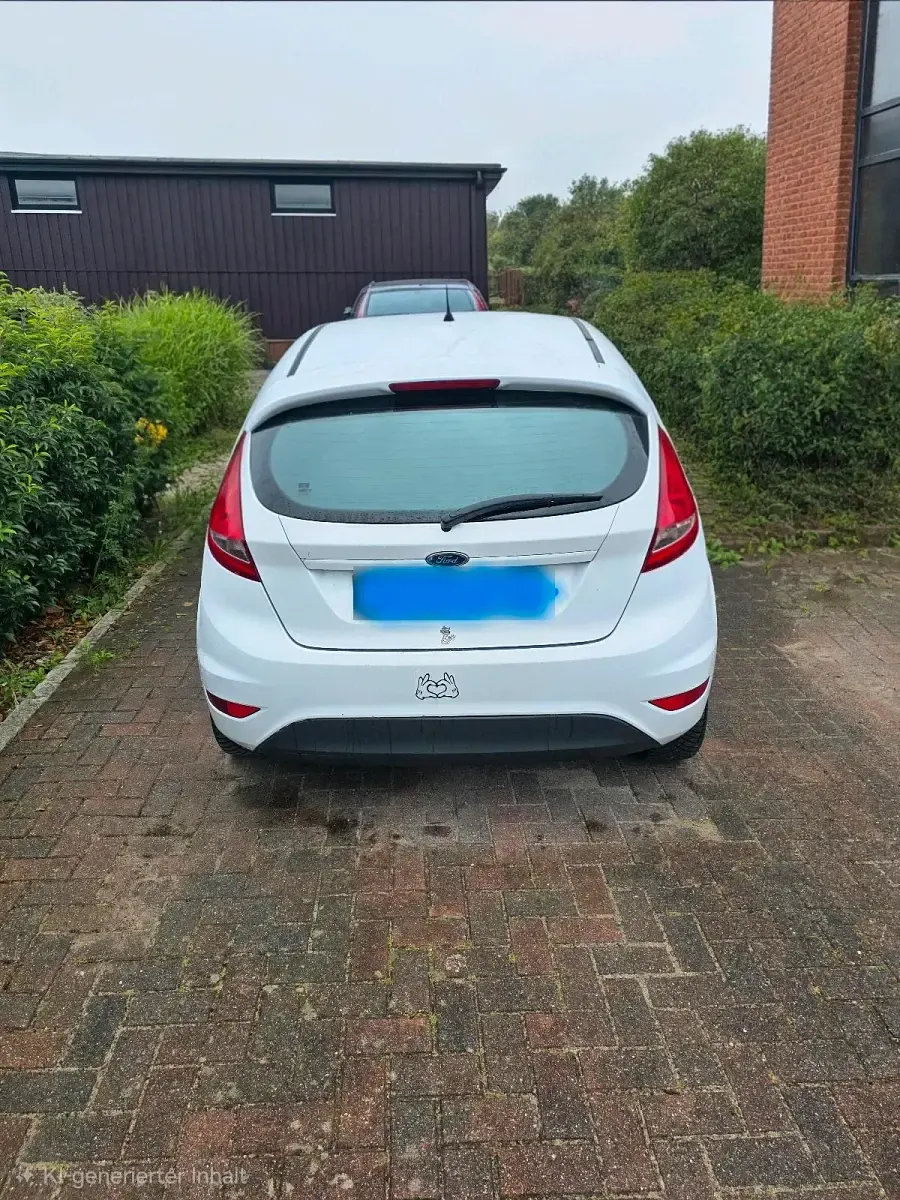 Gebraucht Ford Fiesta 60 PS (44 kW) 2010 Weiß Limousine