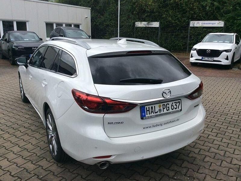 Gebraucht Mazda 6 Exclusive-Line 165 PS (121 kW) 2024 Rhodium white Kombi