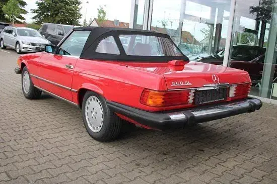 Gebraucht Mercedes 560 231 PS (169 kW) 1987 Signalrot Cabrio