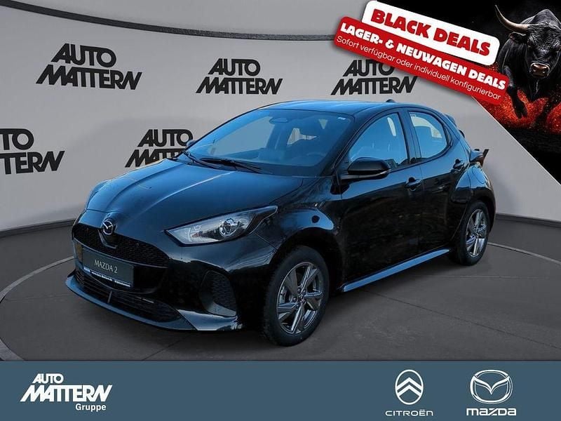 Schwarz Neu 2025 Mazda 2 Exclusive-Line Limousine | 23.790 € (Fairer Preis) - Bild 1/4