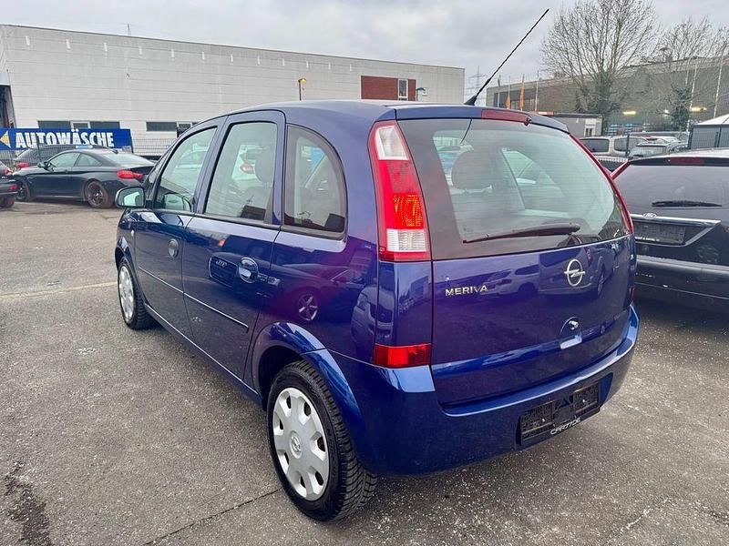Gebraucht Opel Meriva Edition 101 PS (74 kW) 2005 Blau Van / Kleinbus