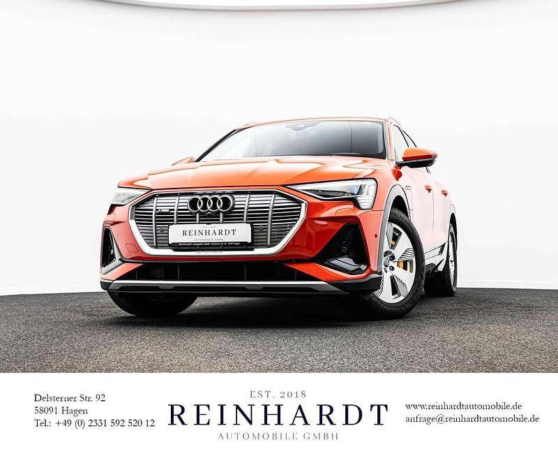 Catalunyarot metallic Gebraucht 2020 Audi e-tron S-Line SUV | 34.820 € (Guter Preis) - Bild 1/3