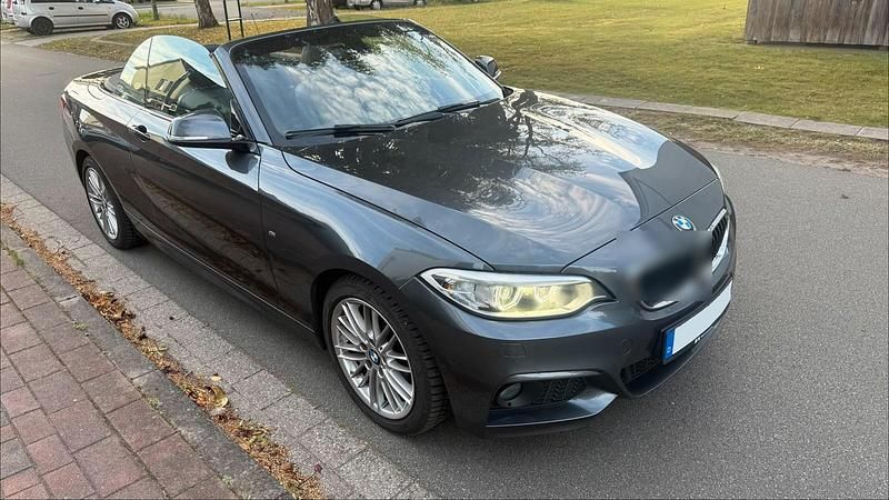 Grau Gebraucht 2015 BMW 220 M Sport Cabrio | 17.500 € (Fairer Preis) - Bild 1/4
