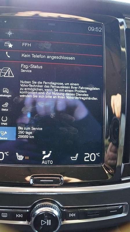 Gebraucht Volvo V90 CC 254 PS (186 kW) 2017 Weiß Kombi