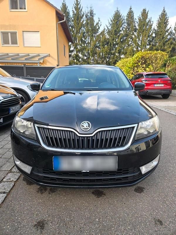 Gebraucht Skoda Rapid 85 PS (62 kW) 2013 Schwarz Kleinwagen