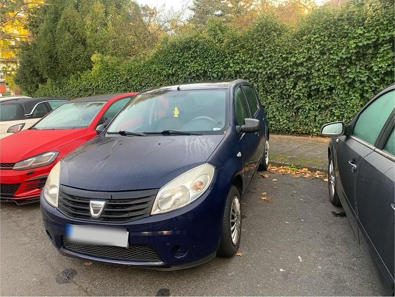 Blau Gebraucht 2012 Dacia Sandero Kleinwagen | 950 € - Bild 1/4