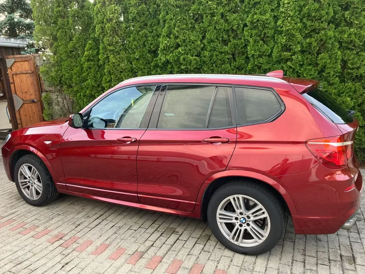 Gebraucht BMW X3 Sport Line 313 PS (230 kW) 2012 Rot SUV