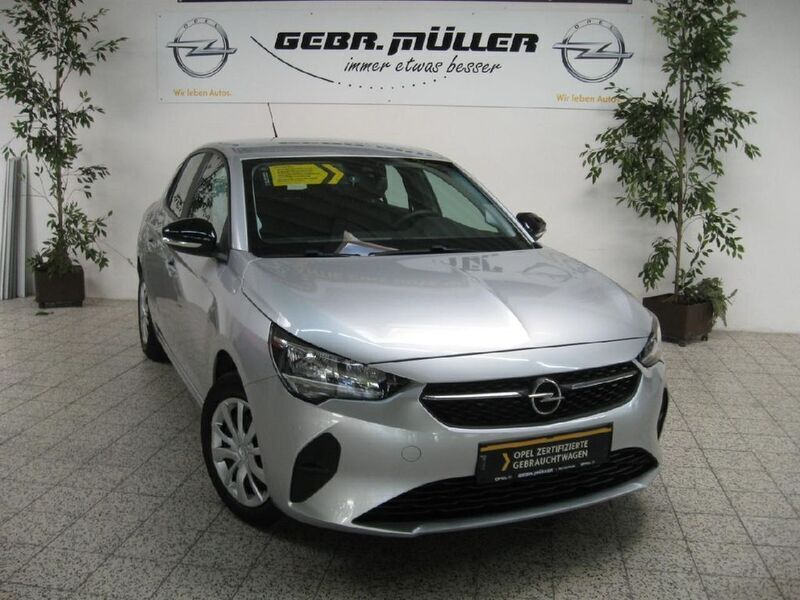 Aluminiumsilber Gebraucht 2022 Opel Corsa Edition Limousine | 13.490 € (Etwas zu teuer) - Bild 1/4