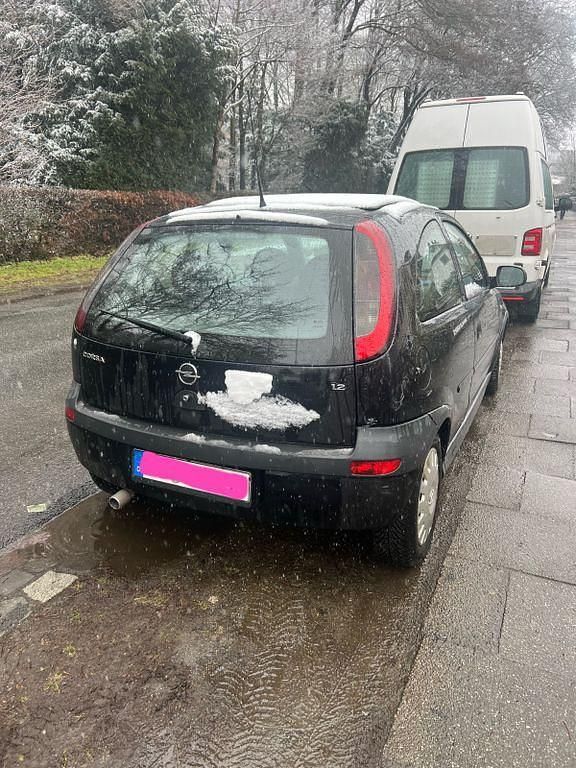 Gebraucht Opel Corsa 75 PS (55 kW) 2003 Schwarz Kleinwagen