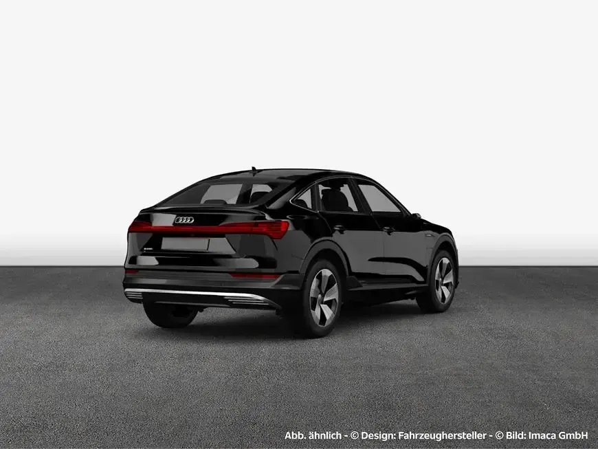 Gebraucht Audi e-tron Sportback S-Line 300 kW (408 PS) 2021 Brillantschwarz SUV