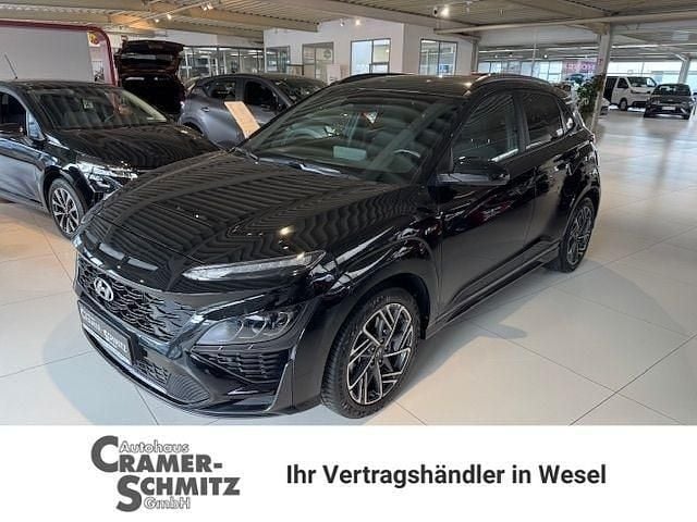 Phantom black Gebraucht 2021 Hyundai Kona N Line SUV | 21.490 € (Guter Preis) - Bild 1/4