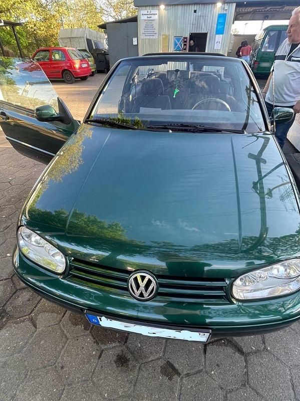 Gebraucht VW Golf Cabriolet GTI 116 PS (85 kW) 2000 Grün Cabrio