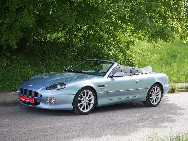 Gebraucht Aston Martin DB7 420 PS (308 kW) 2001 Blau Cabrio