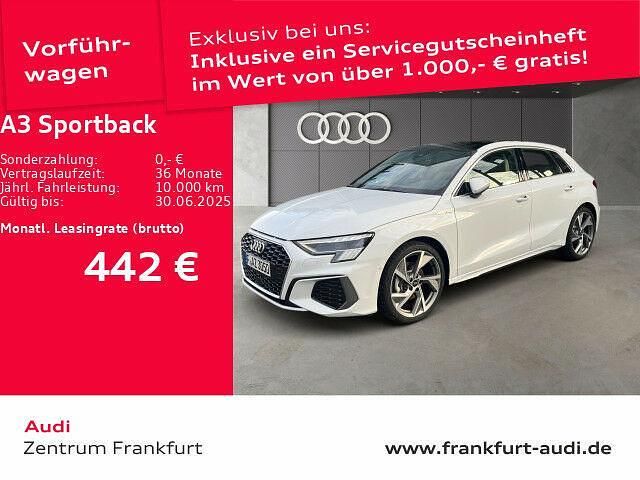 Gebraucht Audi A3 S-Line 190 PS (139 kW) 2024 Weiß Limousine