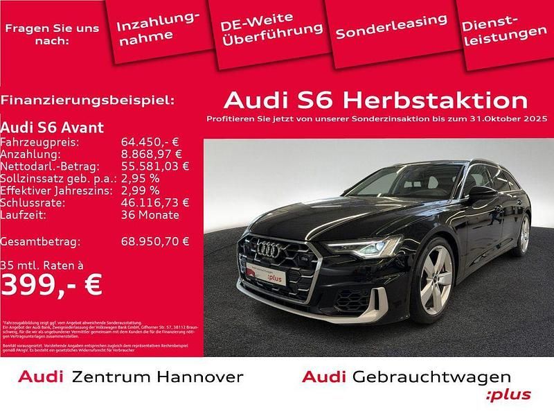A2 brillantschwarz Gebraucht 2024 Audi S6 Sport Kombi | 64.450 € (Guter Preis) - Bild 1/4