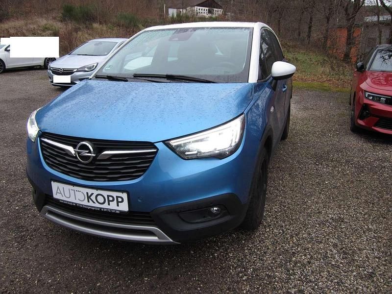 Gebraucht Opel Crossland X Innovation 120 PS (88 kW) 2017 Arktisblaumetallic SUV
