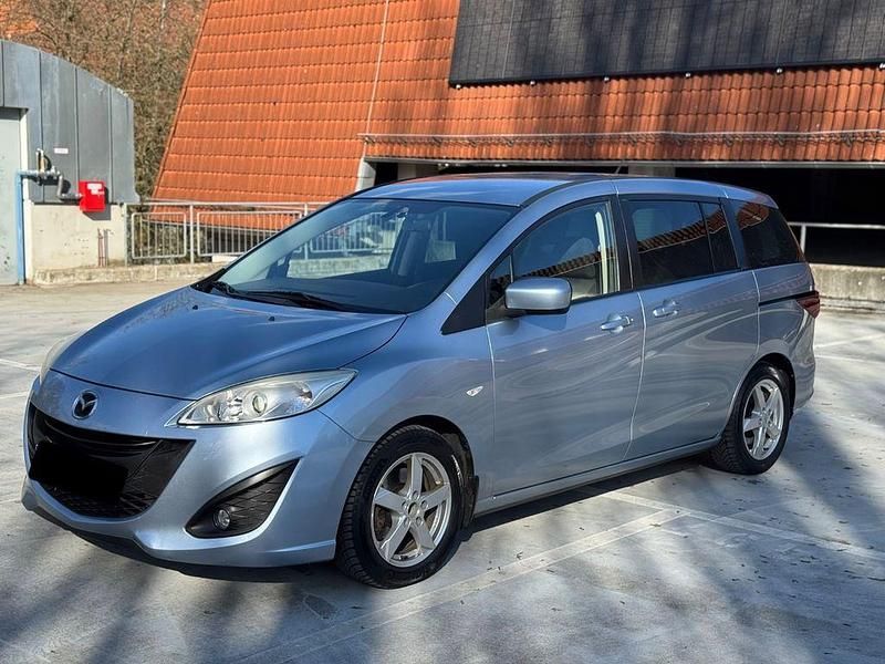 Gebraucht Mazda 5 Center-Line 116 PS (85 kW) 2013 Blau Van / Kleinbus