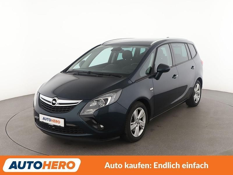 Grün Gebraucht 2015 Opel Zafira Tourer drive Van / Kleinbus | 13.140 € (Etwas zu teuer) - Bild 1/3