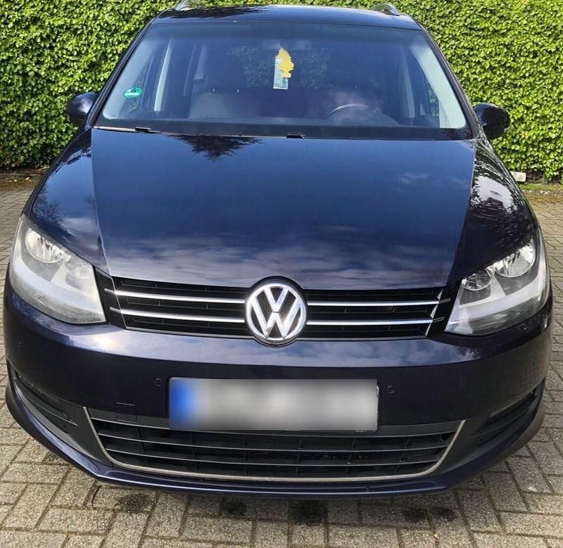 Usata VW Sharan 140 CV (102 kW) 2011 Blu Monovolume