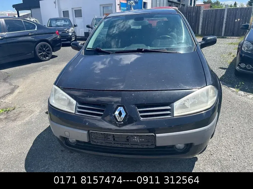 Gebraucht Renault Mégane II 101 PS (74 kW) 2004 Schwarz Limousine