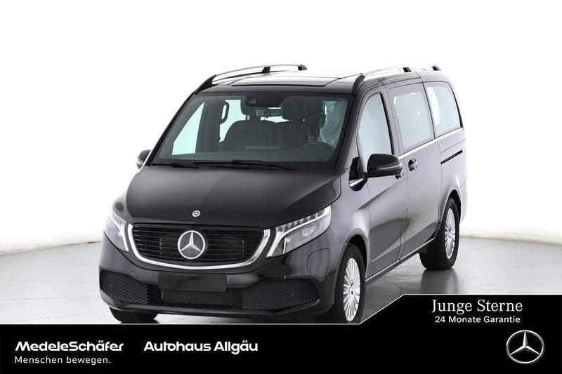 Obsidianschwarz Gebraucht 2024 Mercedes EQV300 Avantgarde Van / Kleinbus | 49.850 € (Fairer Preis) - Bild 1/4