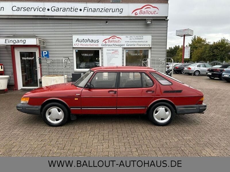 Rot Gebraucht 1990 Saab 900 Kleinwagen | 3.950 € - Bild 1/4