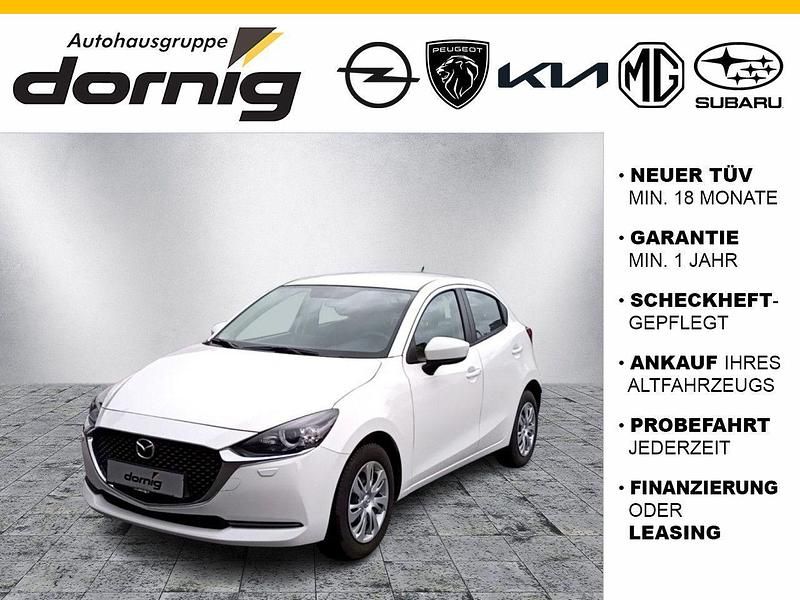 Weiß Gebraucht 2021 Mazda 2 Prime-Line Kleinwagen | 10.450 € (Guter Preis) - Bild 1/3