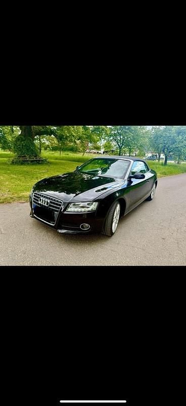 Schwarz Gebraucht 2010 Audi A5 Cabriolet Sport Cabrio | 8.999 € (Fairer Preis) - Bild 1/4