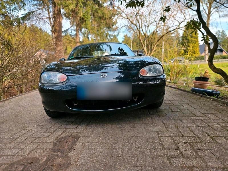 Gebraucht Mazda MX5 110 PS (80 kW) 2000 Schwarz Cabrio