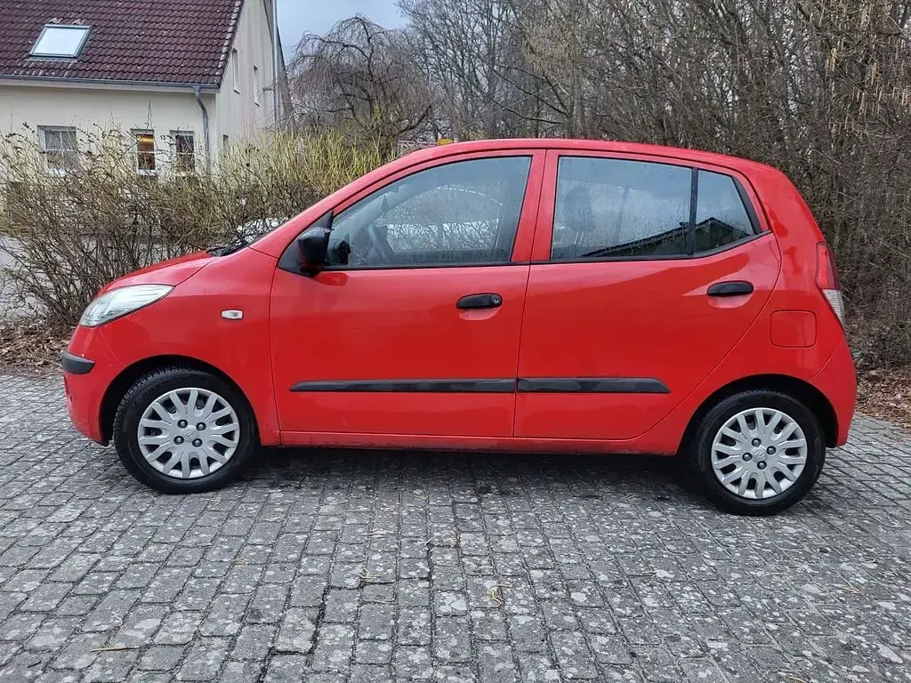 Gebraucht Hyundai i10 Classic 67 PS (49 kW) 2009 Rot Kleinwagen