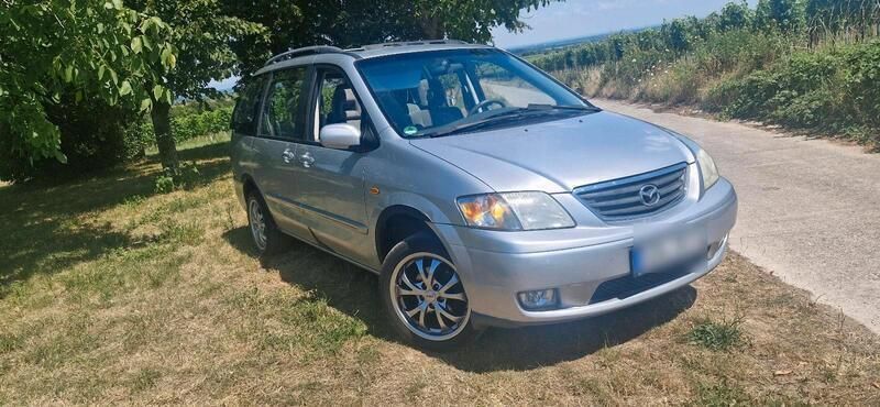 Silber Gebraucht 2002 Mazda MPV Van / Kleinbus | 1.450 € - Bild 1/4