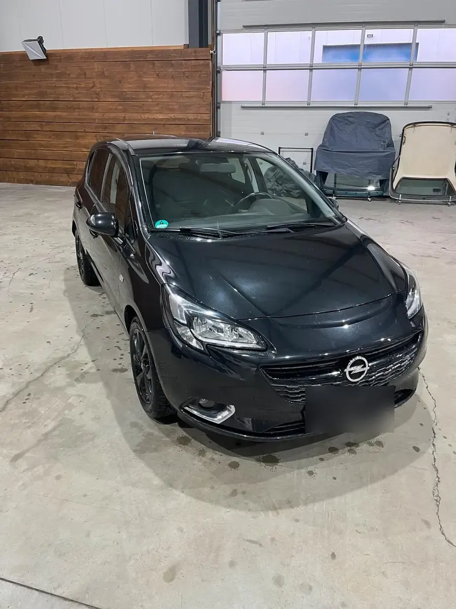 Gebraucht Opel Corsa 90 PS (66 kW) 2015 Schwarz Kleinwagen