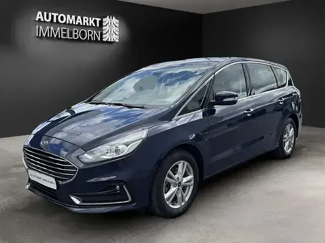 Gebraucht Ford S-MAX Titanium 150 PS (110 kW) 2022 Blau Van / Kleinbus