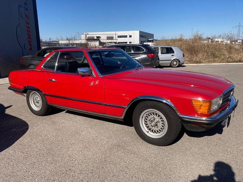 Gebraucht Mercedes SL500 241 PS (177 kW) 1981 Rot Cabrio