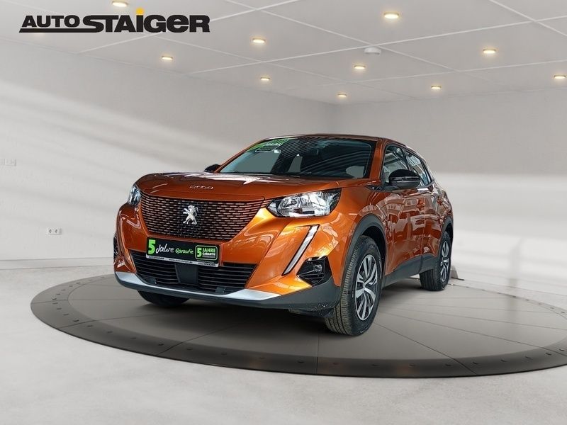 Lackierung orange fusion/typ aussen Gebraucht 2022 Peugeot e-2008 Active SUV | 17.488 € (Superpreis) - Bild 1/4