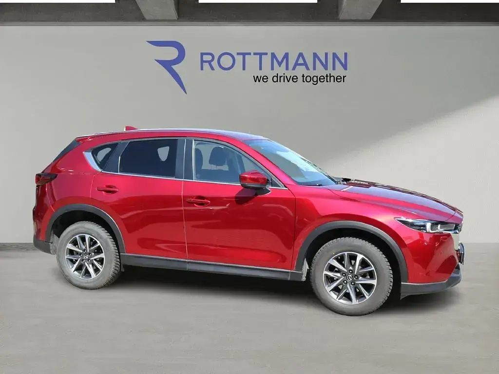 Gebraucht Mazda CX-5 Ad'Vantage 165 PS (121 kW) 2022 Rot SUV