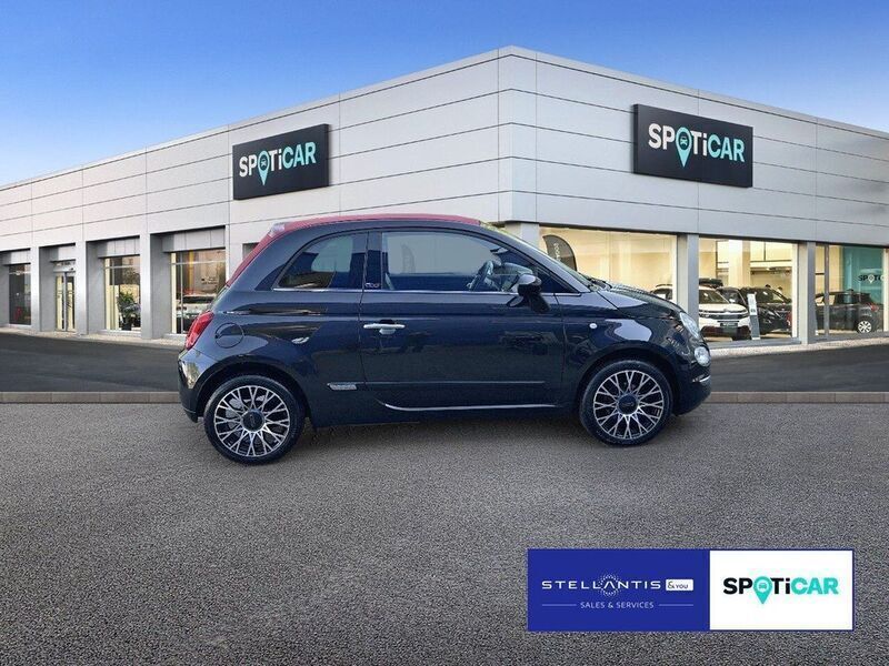 Second-hand Fiat 500C Star 69 CP (50 kW) 2020 Negru Cabrio